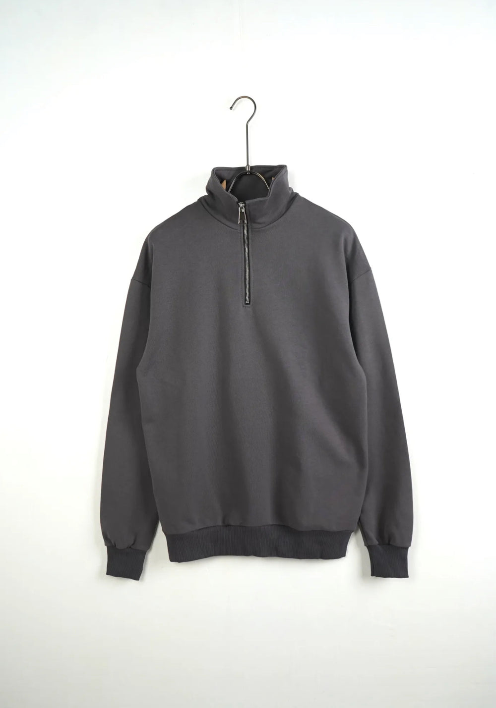 Felpa Mezza Zip Garzata Uomo | Duca Hpmme