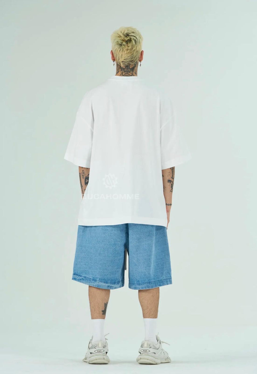 Bermuda Jeans Baggy | Duca Homme (chiaro)