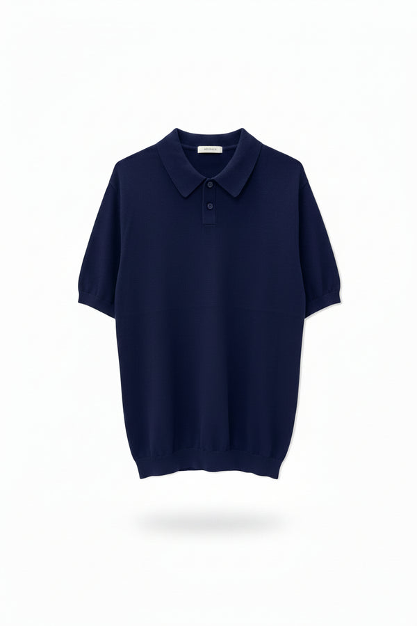 Polo Bottone | Duca Homme (blu)