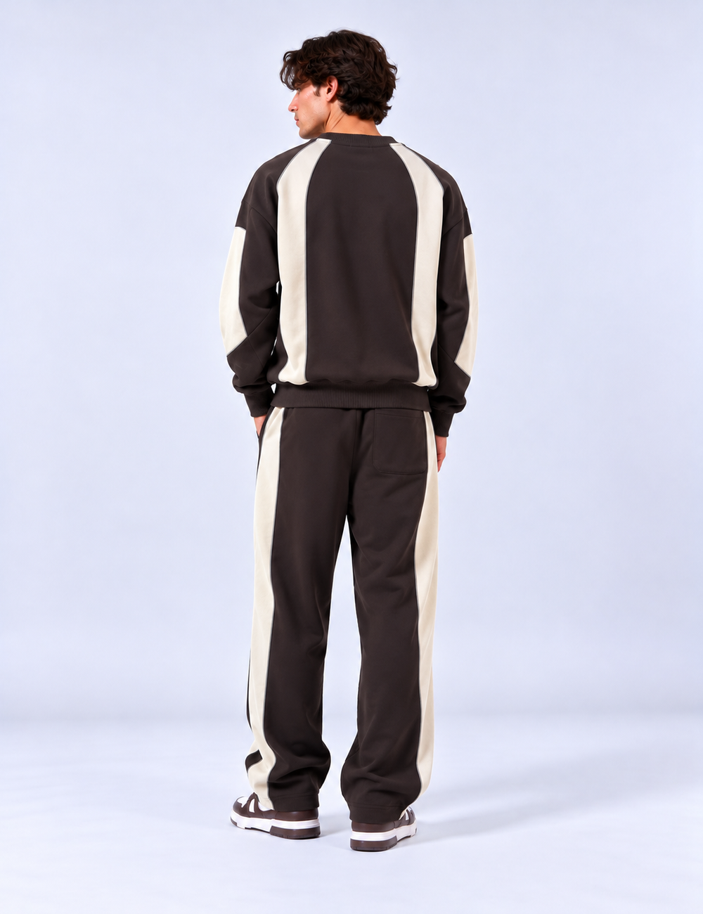 Completo Garzato | Duca Homme (marrone)