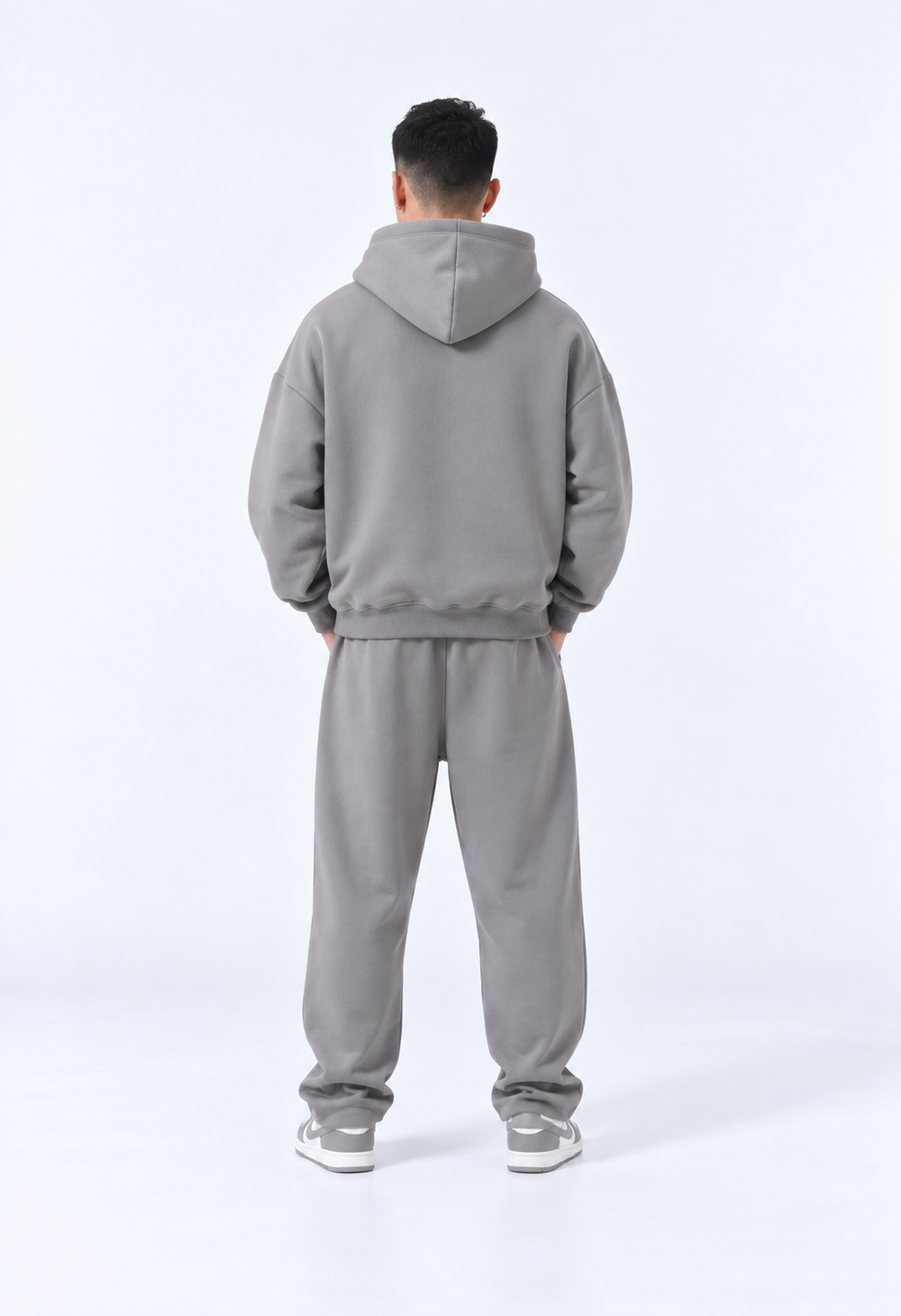 Completo Felpato Balloon Fit | Duca Homme (grigio)
