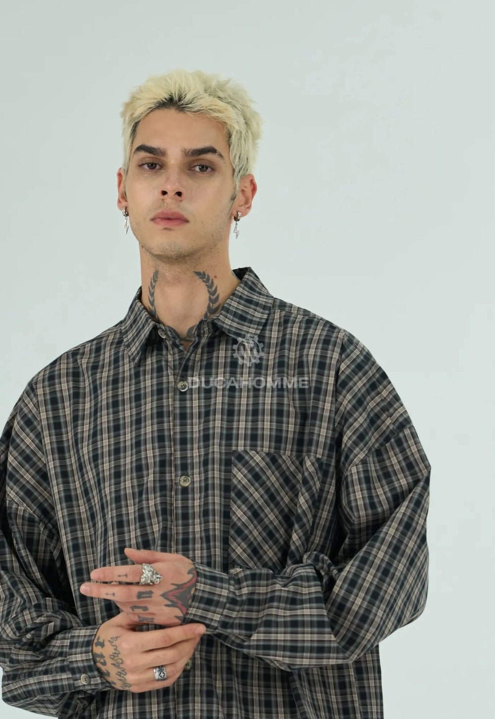 Camicia a Quadri Uomo Duca Homme |