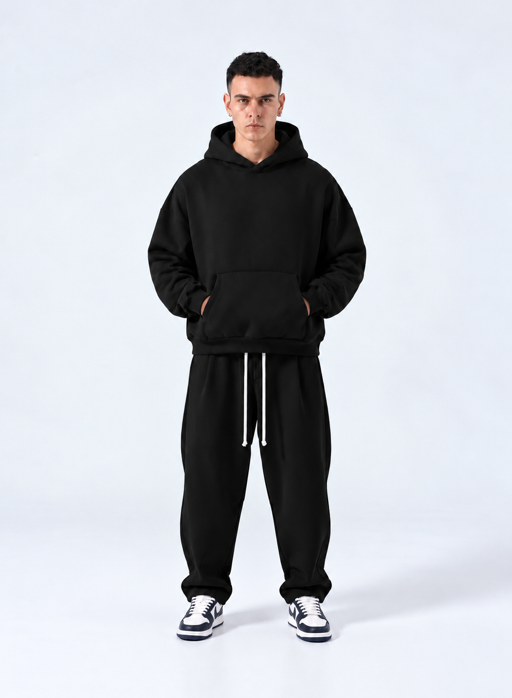 Completo Felpato Balloon Fit | Duca Homme (nero)