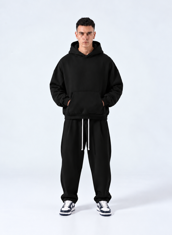 Completo Felpato Balloon Fit | Duca Homme (nero)