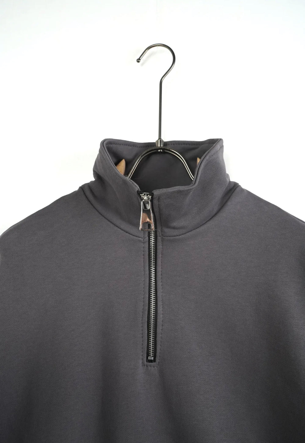 Felpa Mezza Zip Garzata Uomo | Duca Hpmme