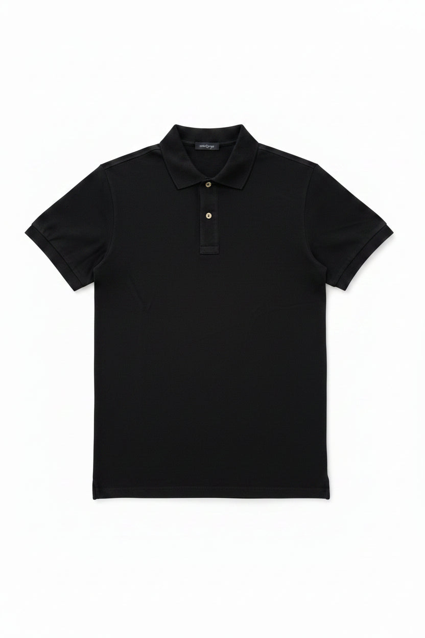 Polo Bottone | Duca Homme (nero)