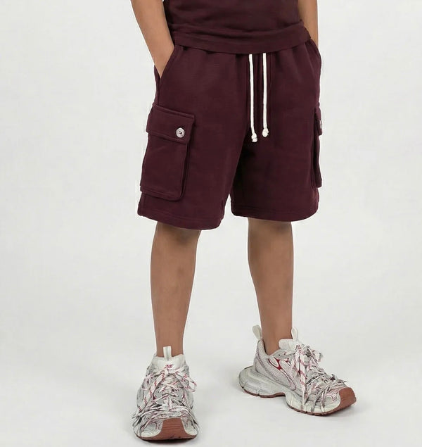 Bermuda cargo Bambino | Duca Homme (bordeaux)