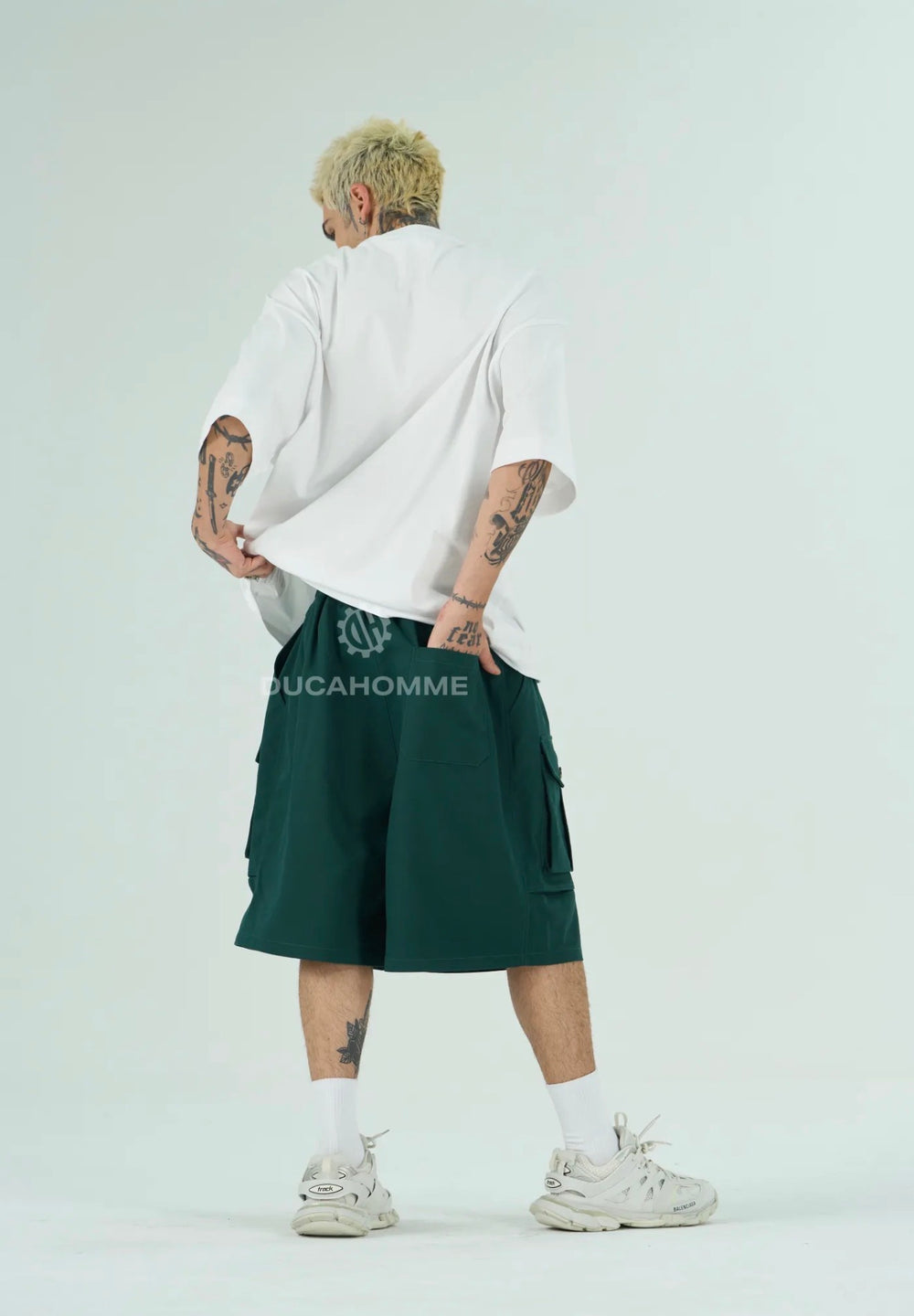 Bermuda Cargo Frontali Over | Duca Home (verde)