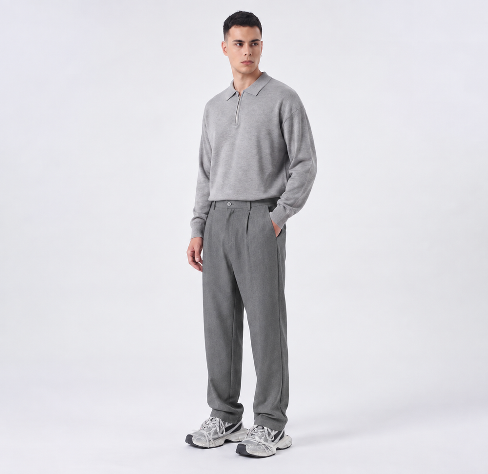 Pantalone Sartoriale-Duca Homme (grigio)