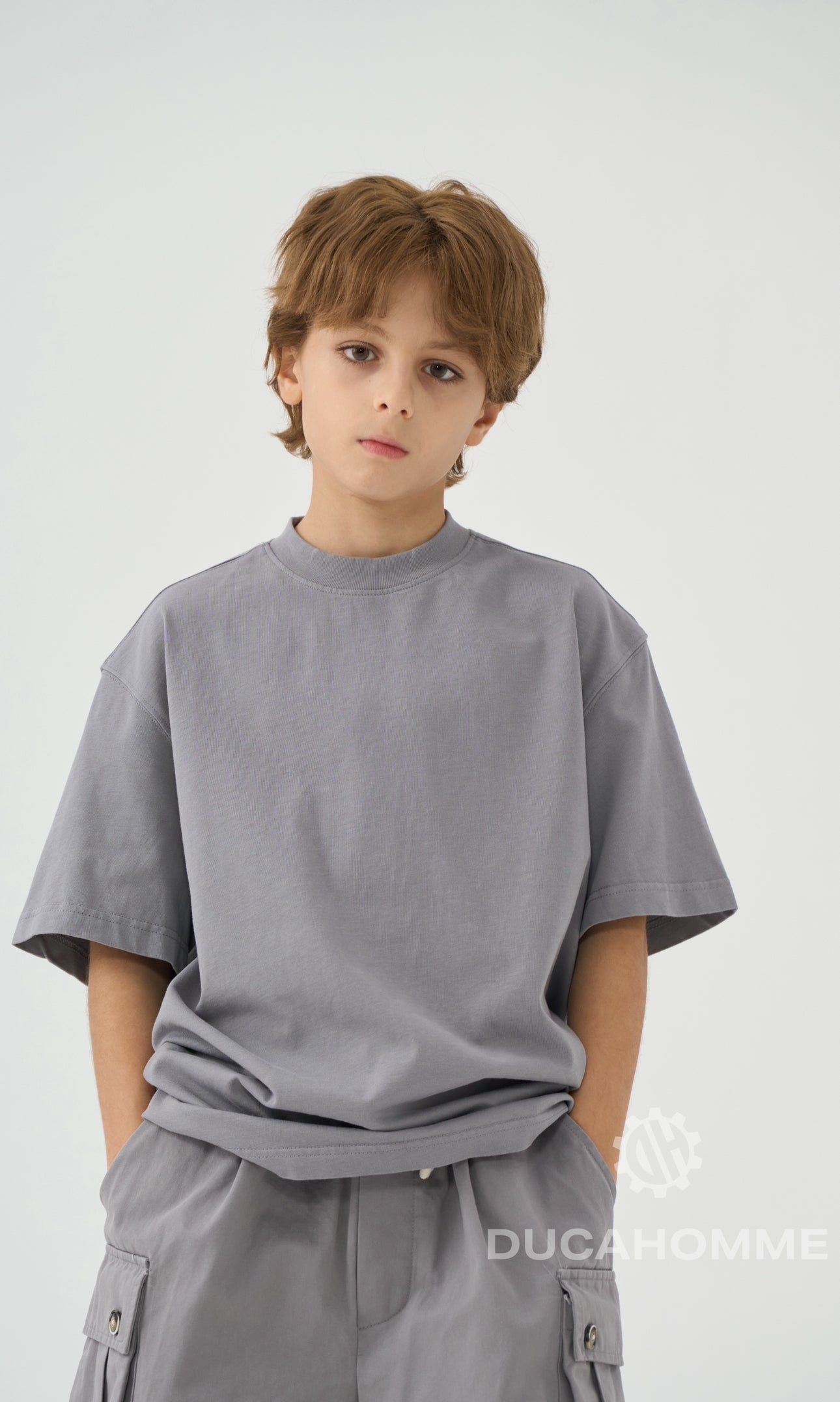 maglietta duca homme modello oversize bambino