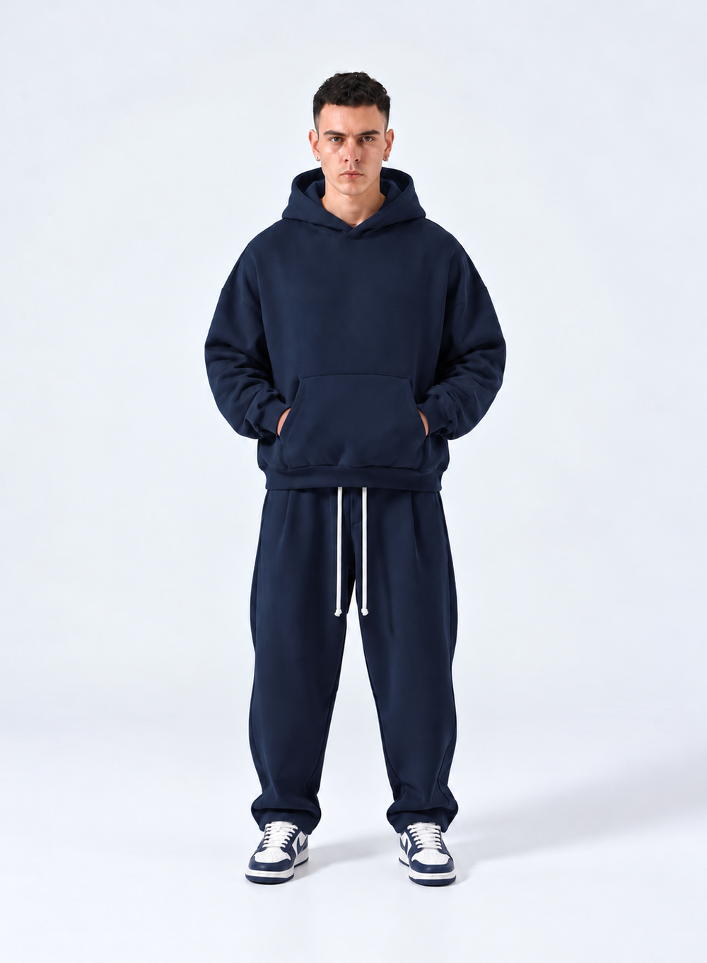 Completo Felpato Balloon Fit | Duca Homme (blu)
