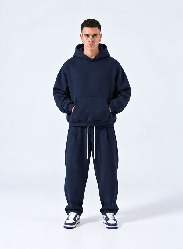 Completo Felpato Balloon Fit | Duca Homme (blu)