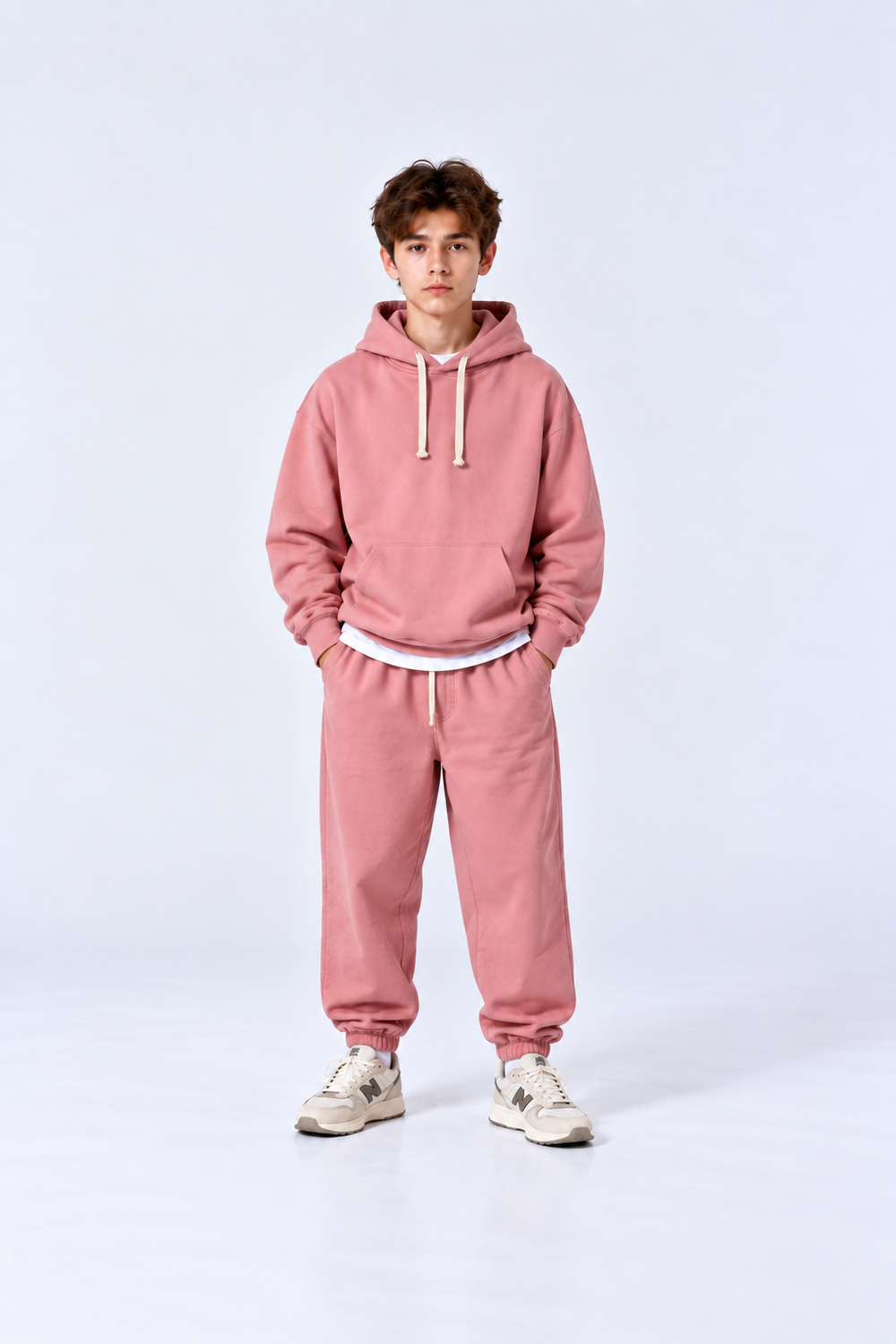 Completo Tuta Garzato | Duca Homme (rosa)