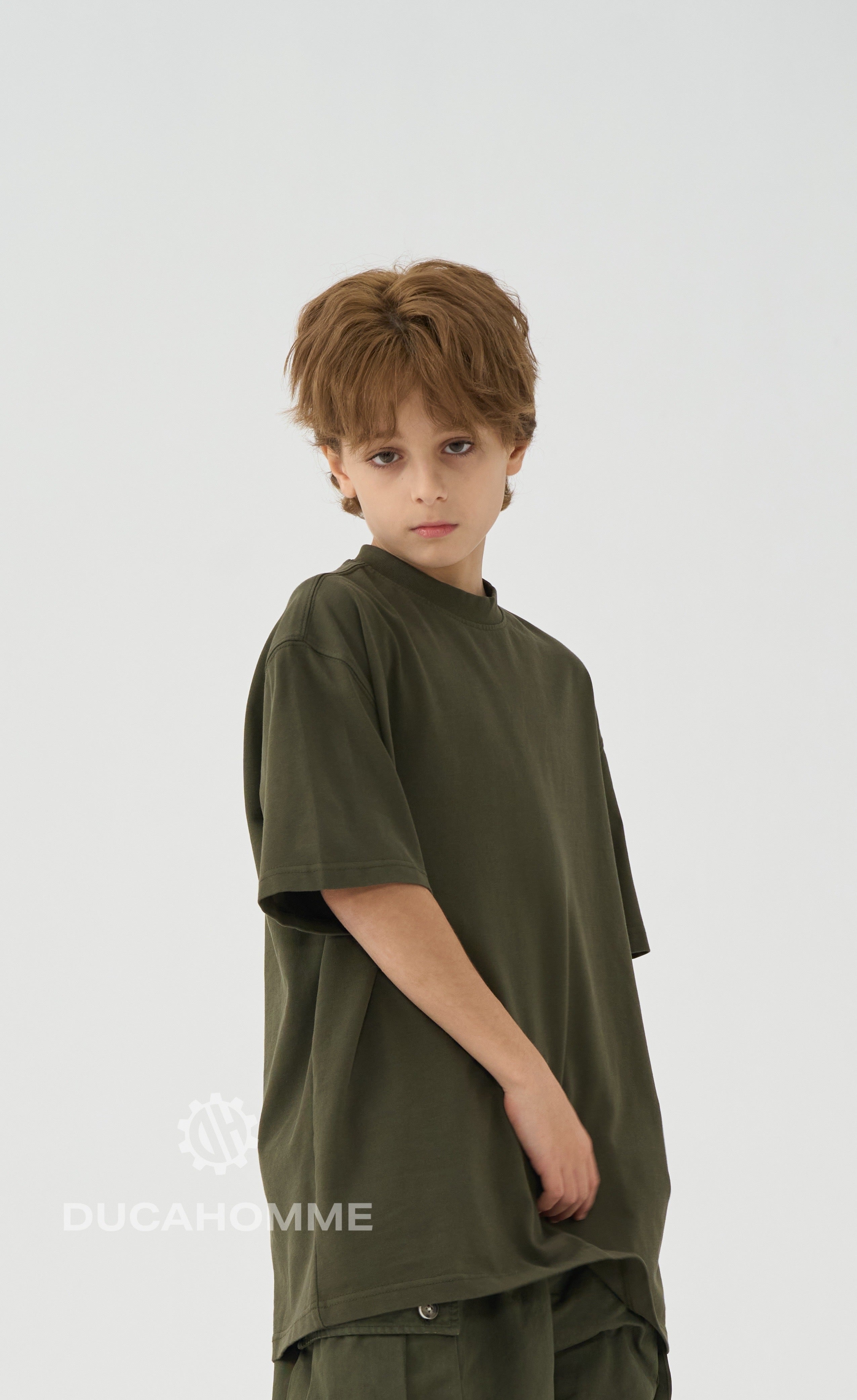 maglietta duca homme modello oversize bambino