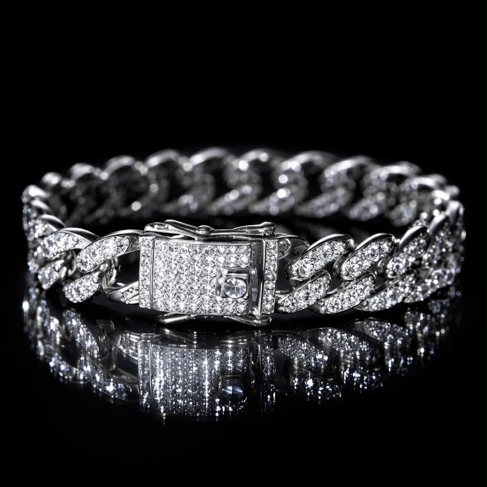 Bracciale Cubano Diamanti