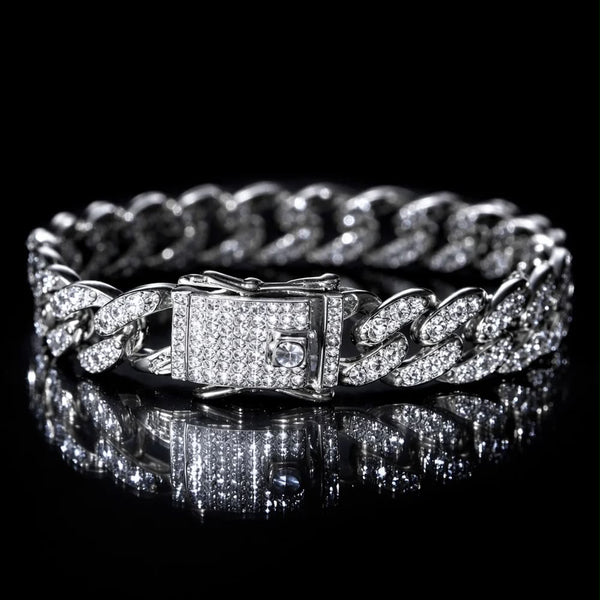 Bracciale Cubano Diamanti