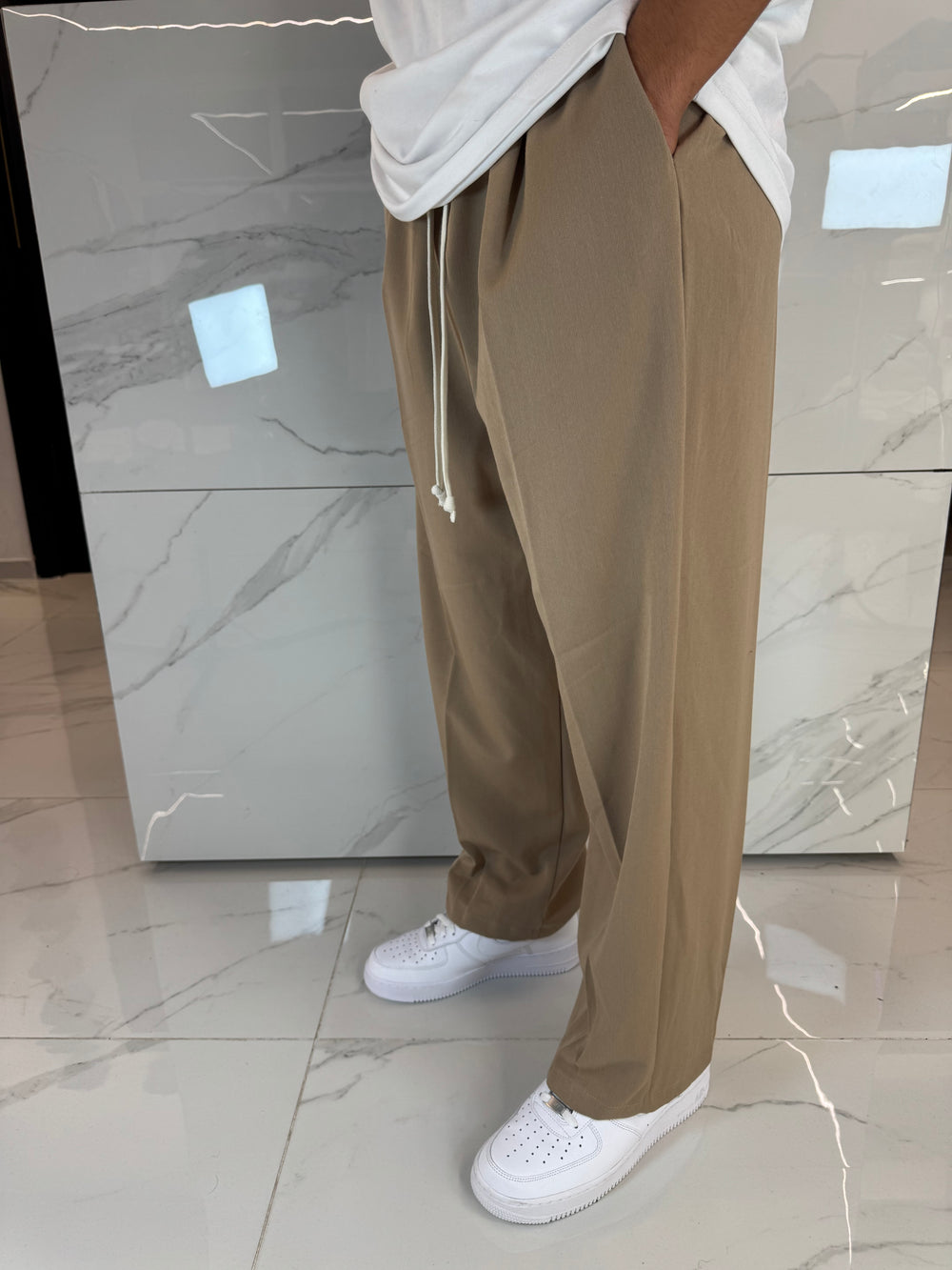 Pantalaccio Cammello Fondo Largo - Streetwear Premium