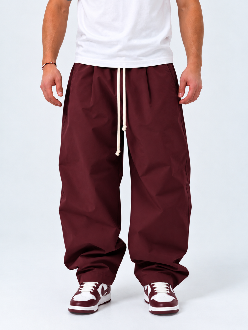 Pantalone Balloon-Duca Homme (bordeaux)