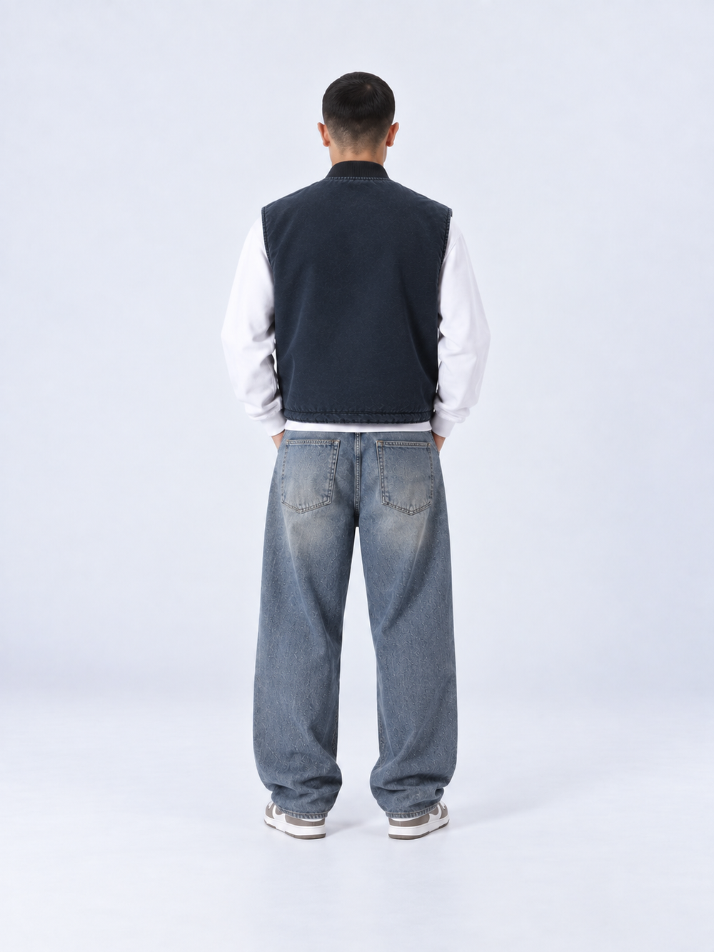 Smanicato Denim | Duca Homme (blu)