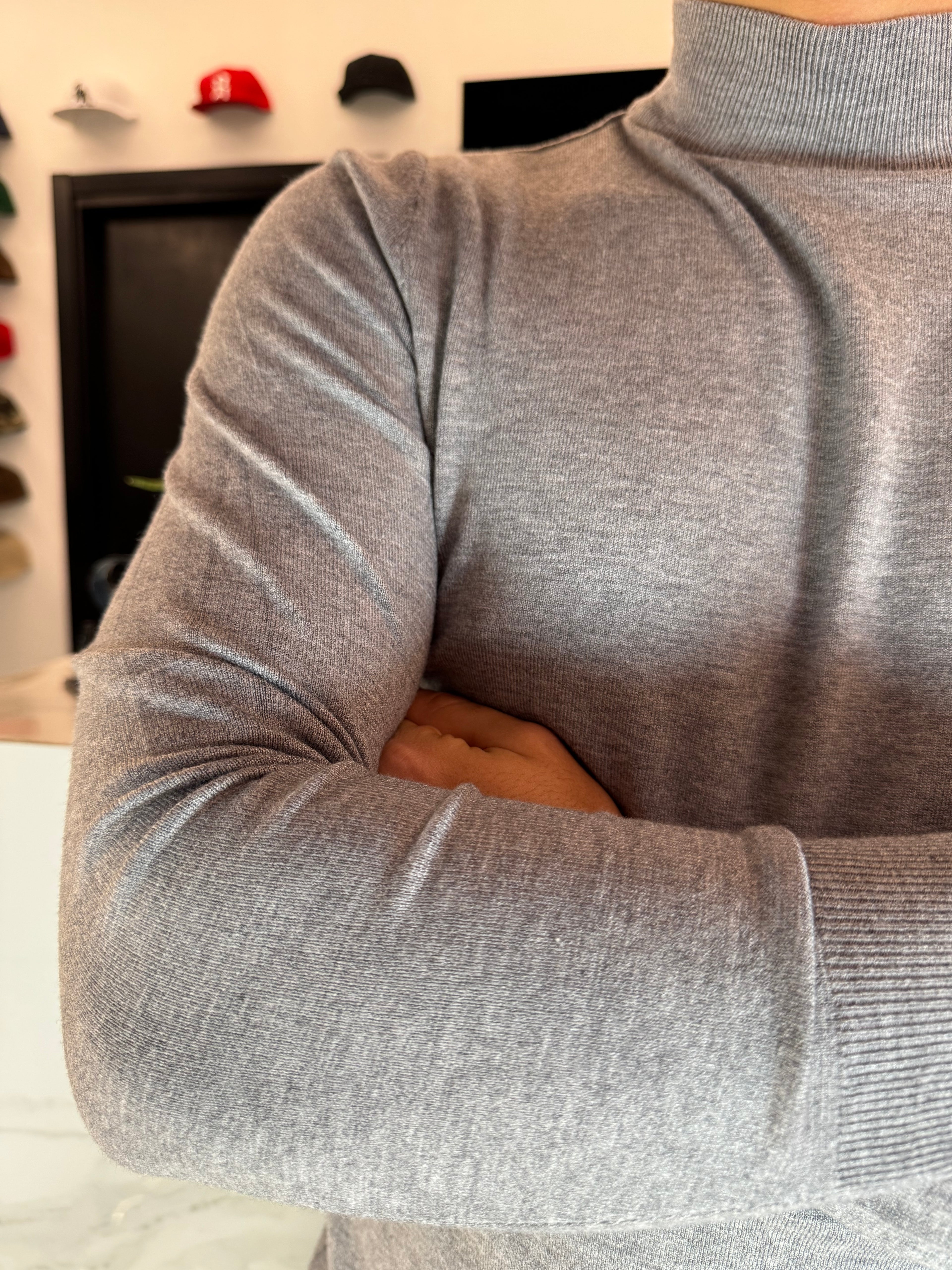 maglia collo alto da uomo in cotone negozio duca home vicino a me roma