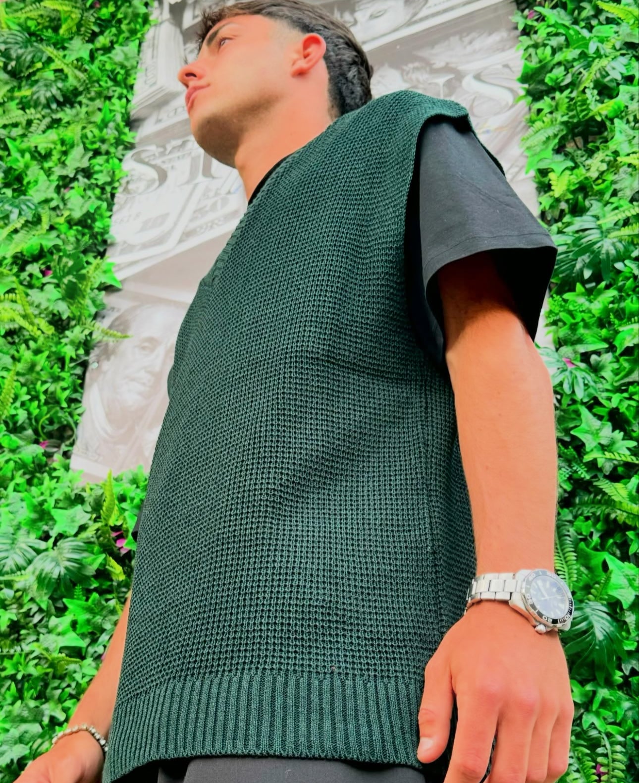 maglia collo a v classico uomo abbigliamento duca homme