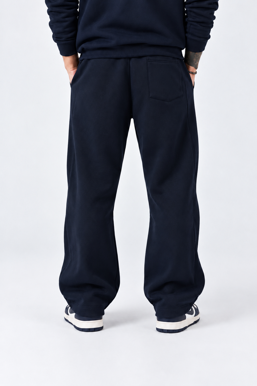 Pantatuta Felpata Baggy | Duca Homme (blu)