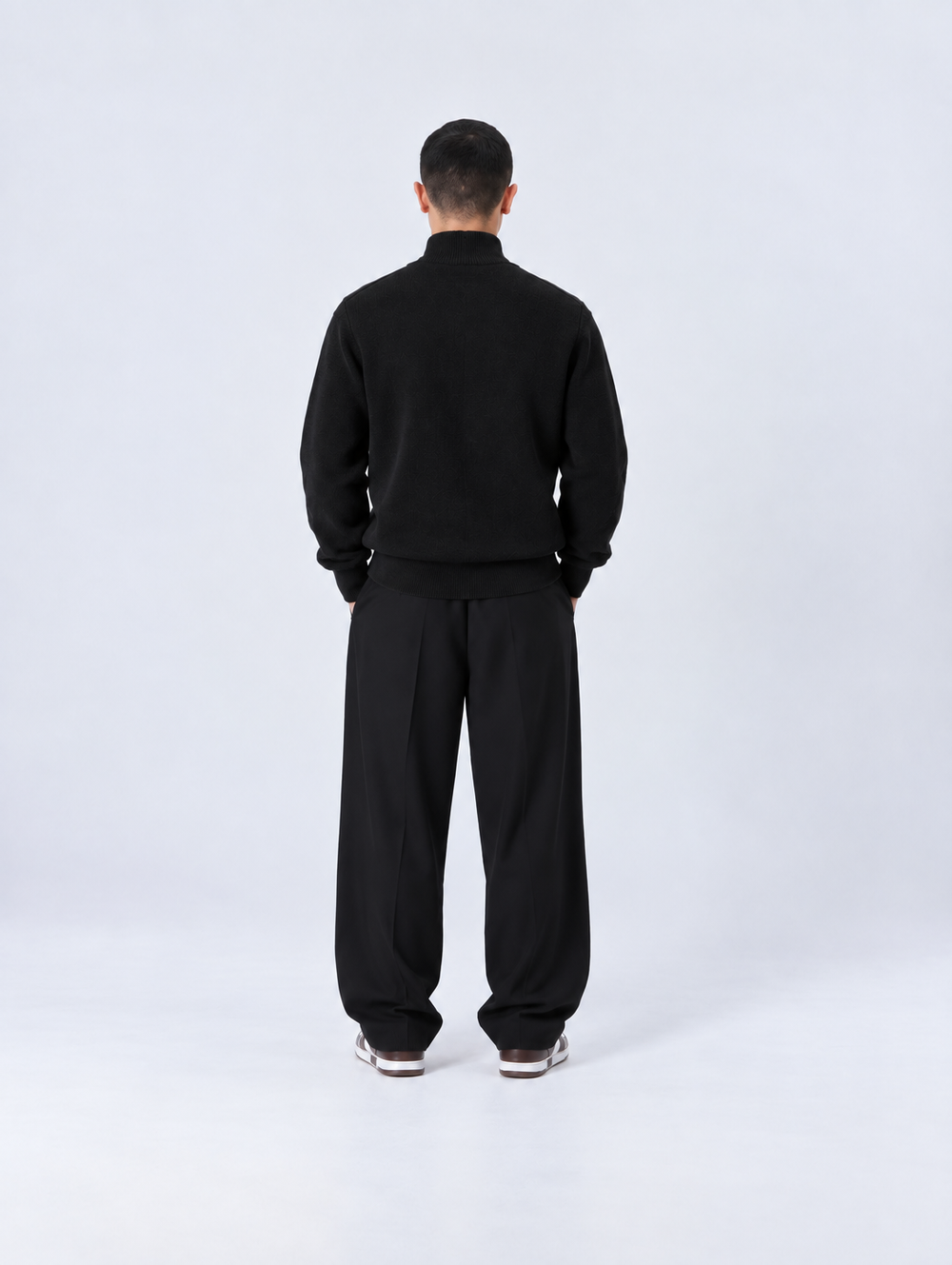 Cardigan Full Zip | Duca Homme (nero)