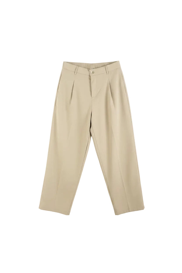 Pantalone elegante cotone leggero |Duca Homme (beige)