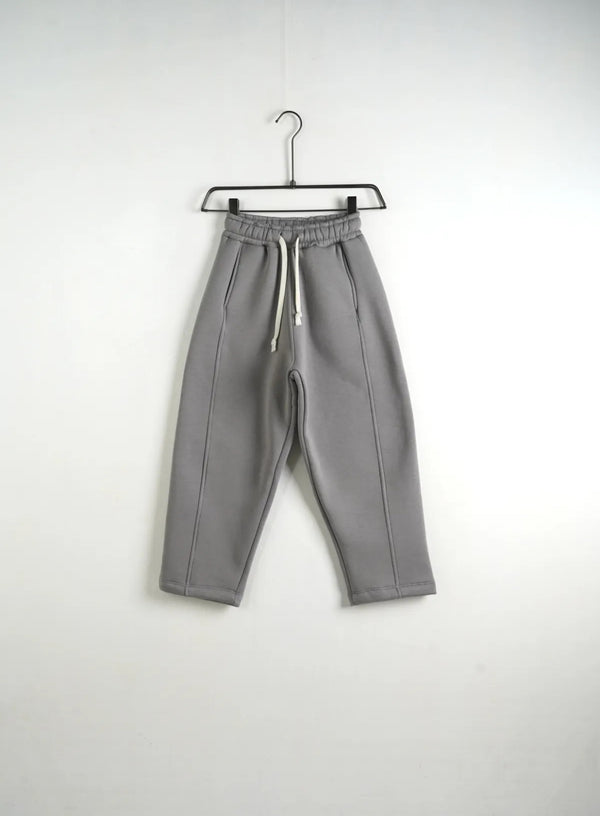 Pantaloni Tuta Grigi Oversize a Fondo Largo Bambino - Duca Homme