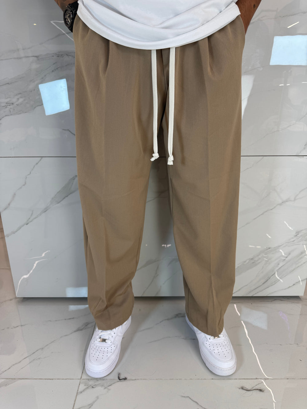 Pantalaccio Cammello Fondo Largo - Streetwear Premium