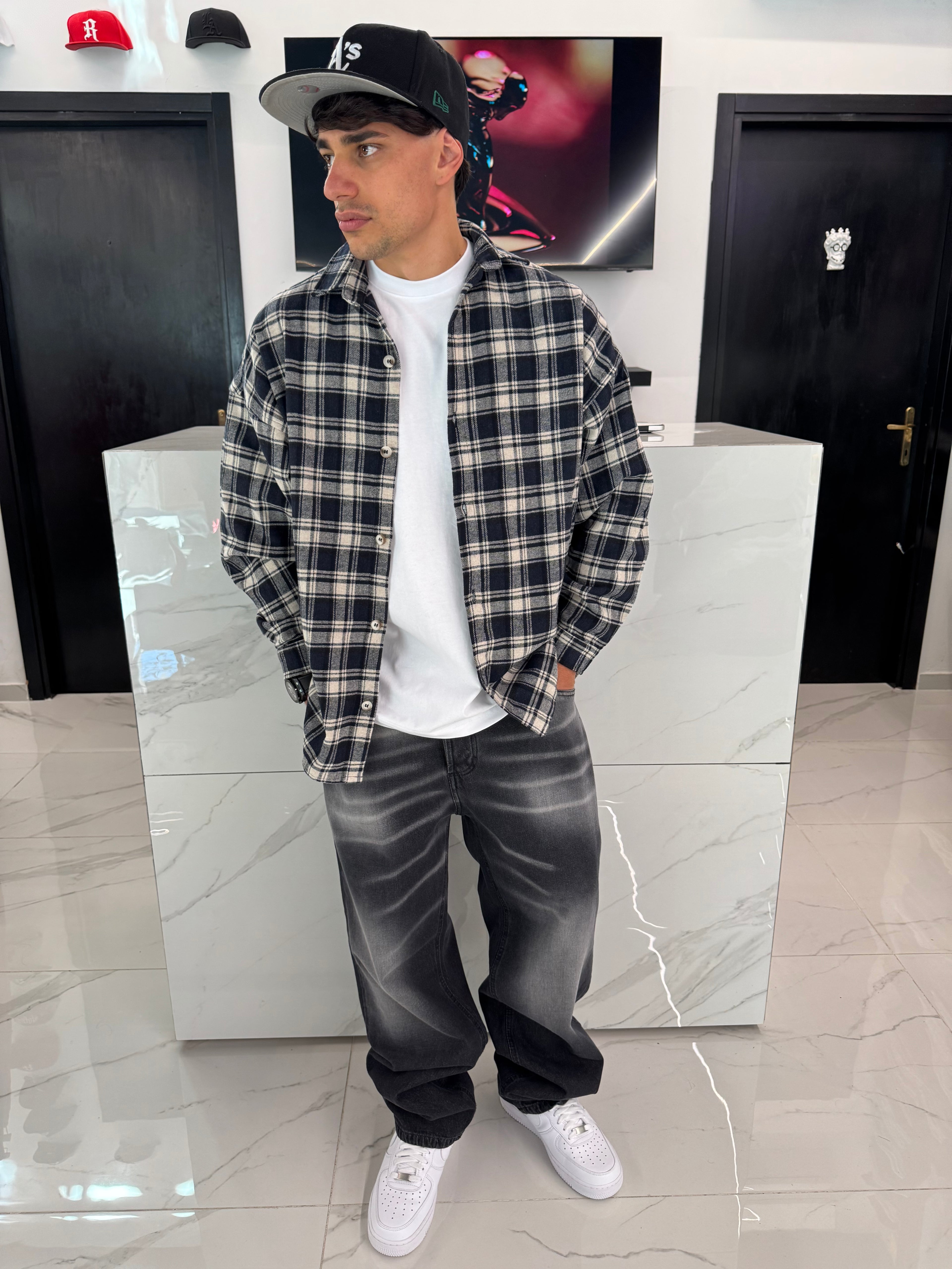 camicia a quadri da uomo e ragazzo abbigliamento duca homme