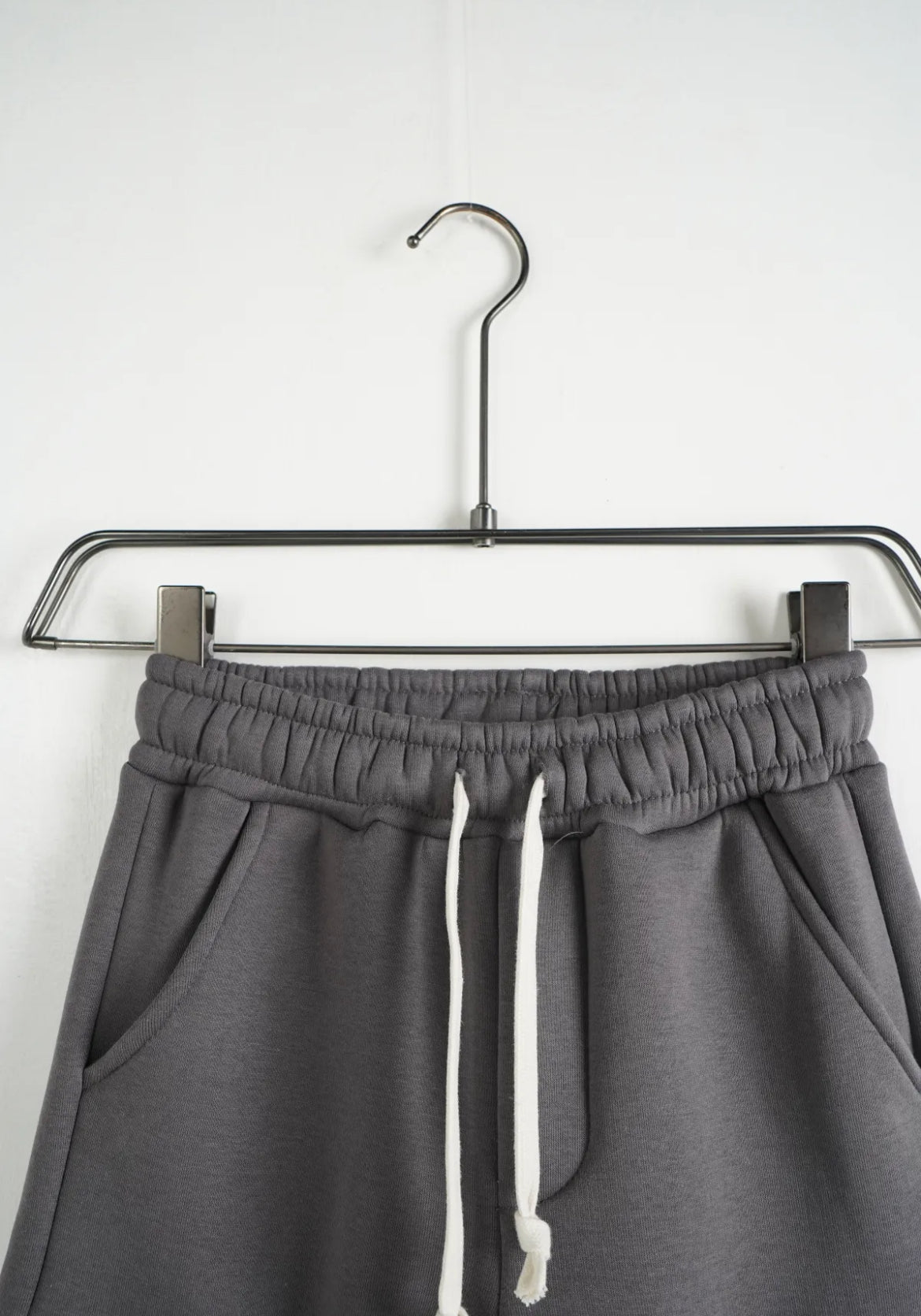 Pantaloni Cargo Felpati Bambino Grigio Piombo - Duca Homme Junior