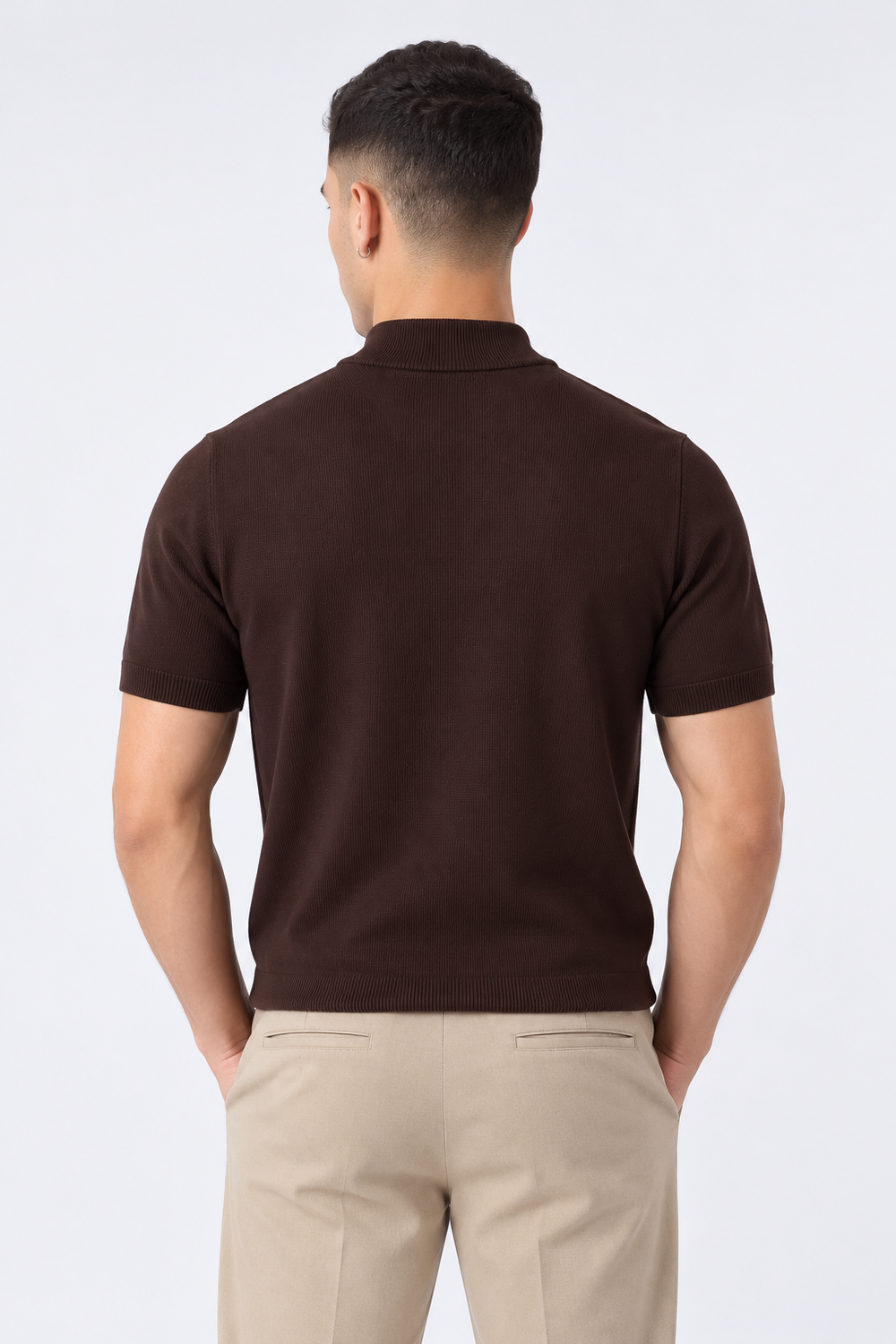 Maglia In Filo | Duca Homme (marrone)