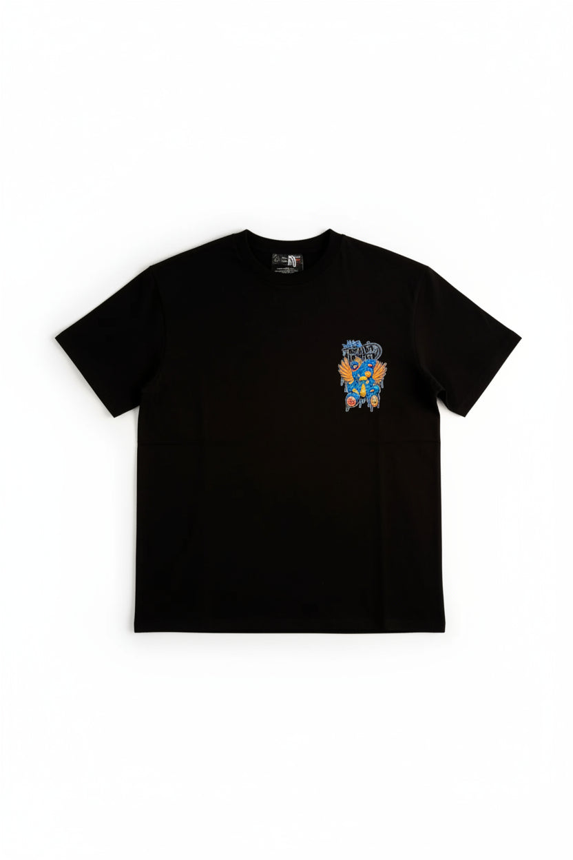T-shirt Stampa Bambino | Duca Homme (nero)