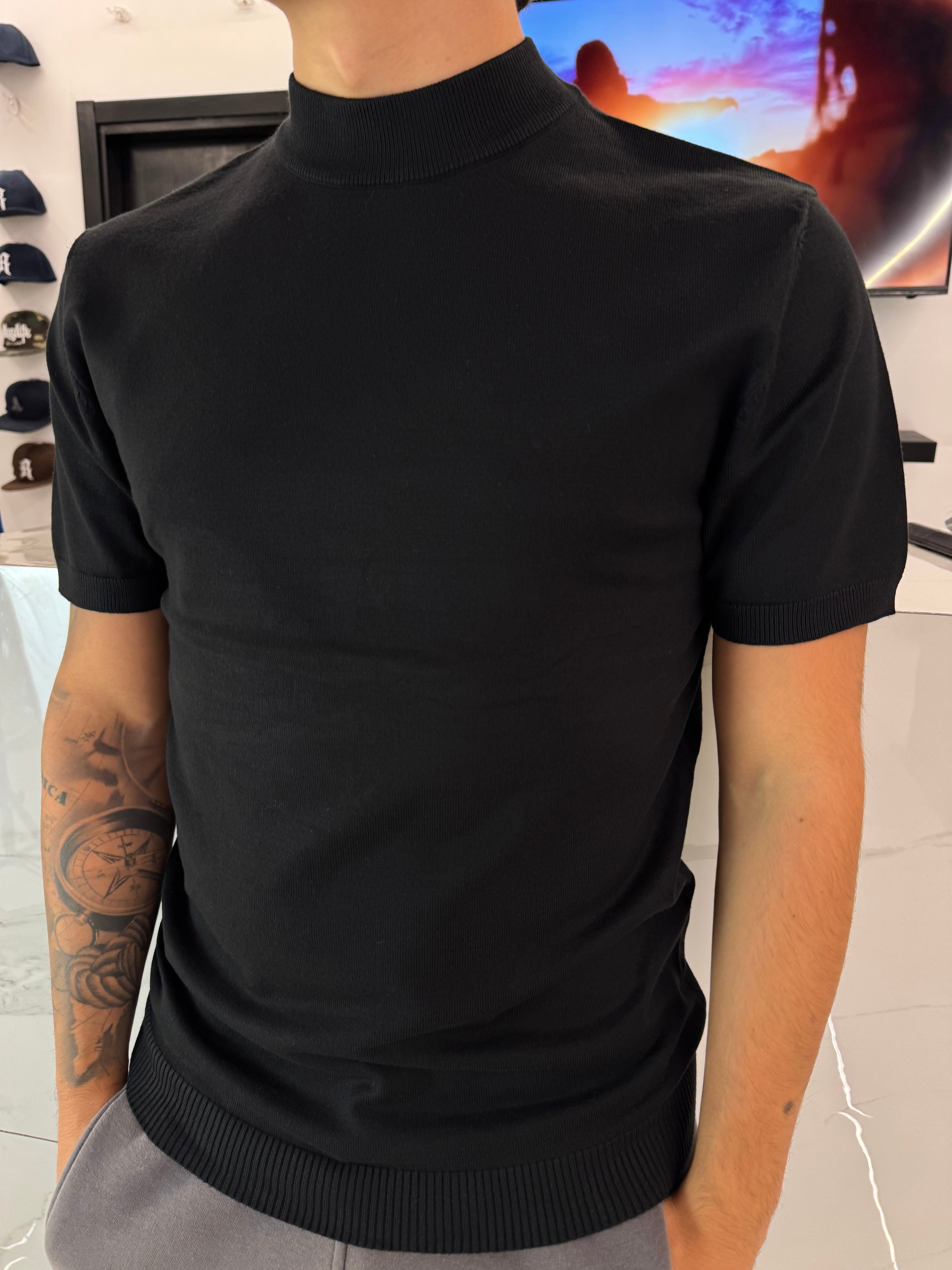 t shirt duca homme uomo girocollo cotone 100%