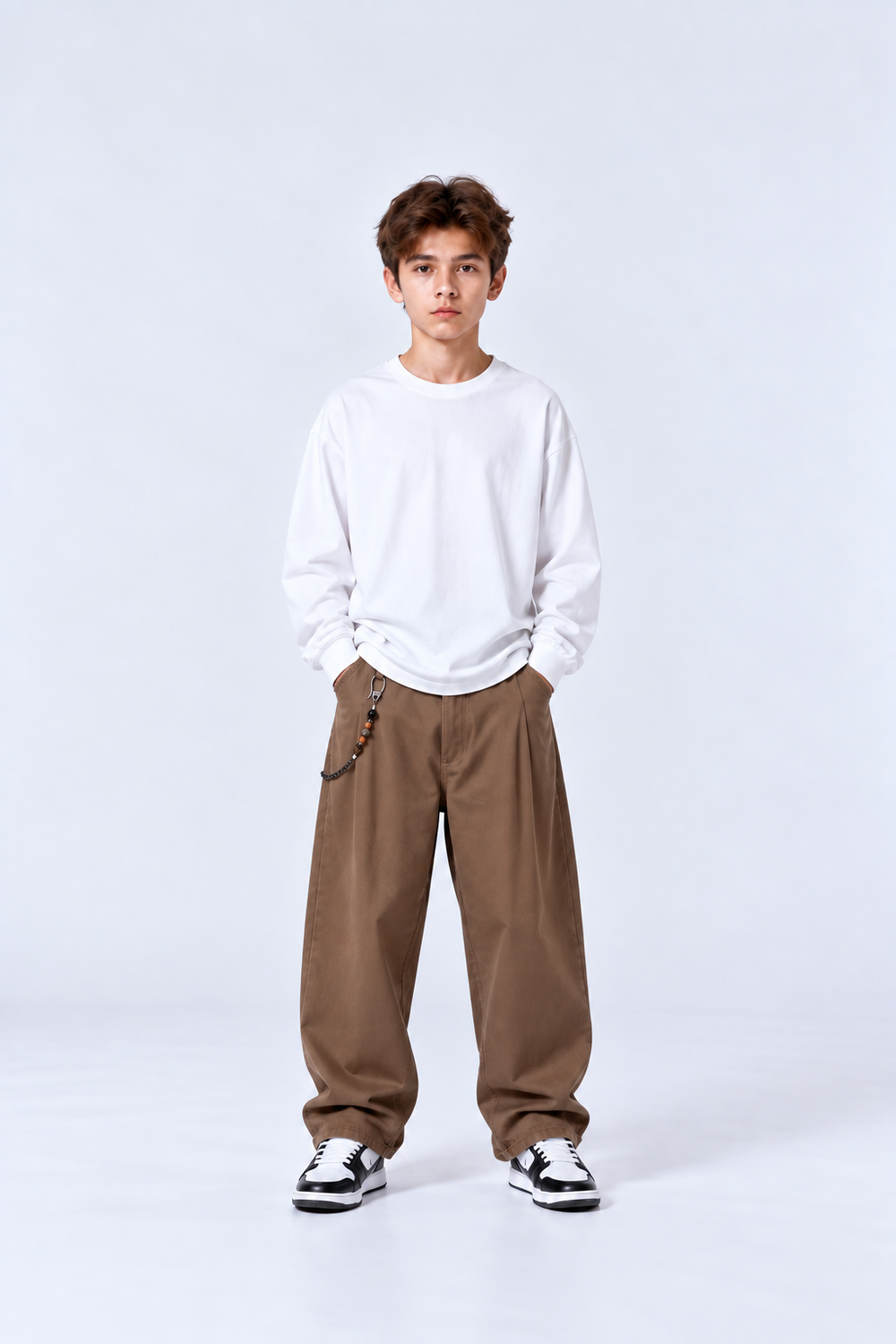 Pantalaccio Baggy | Duca Homme (marrone)