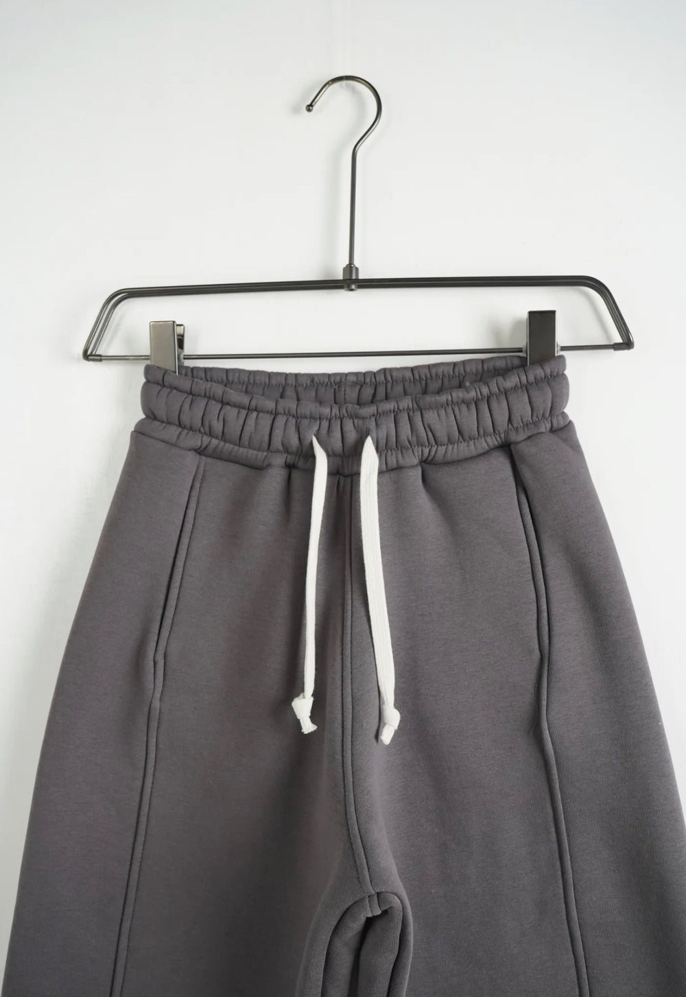 Pantaloni Tuta Grigio piombo Oversize a Fondo Largo Bambino - Duca Homme