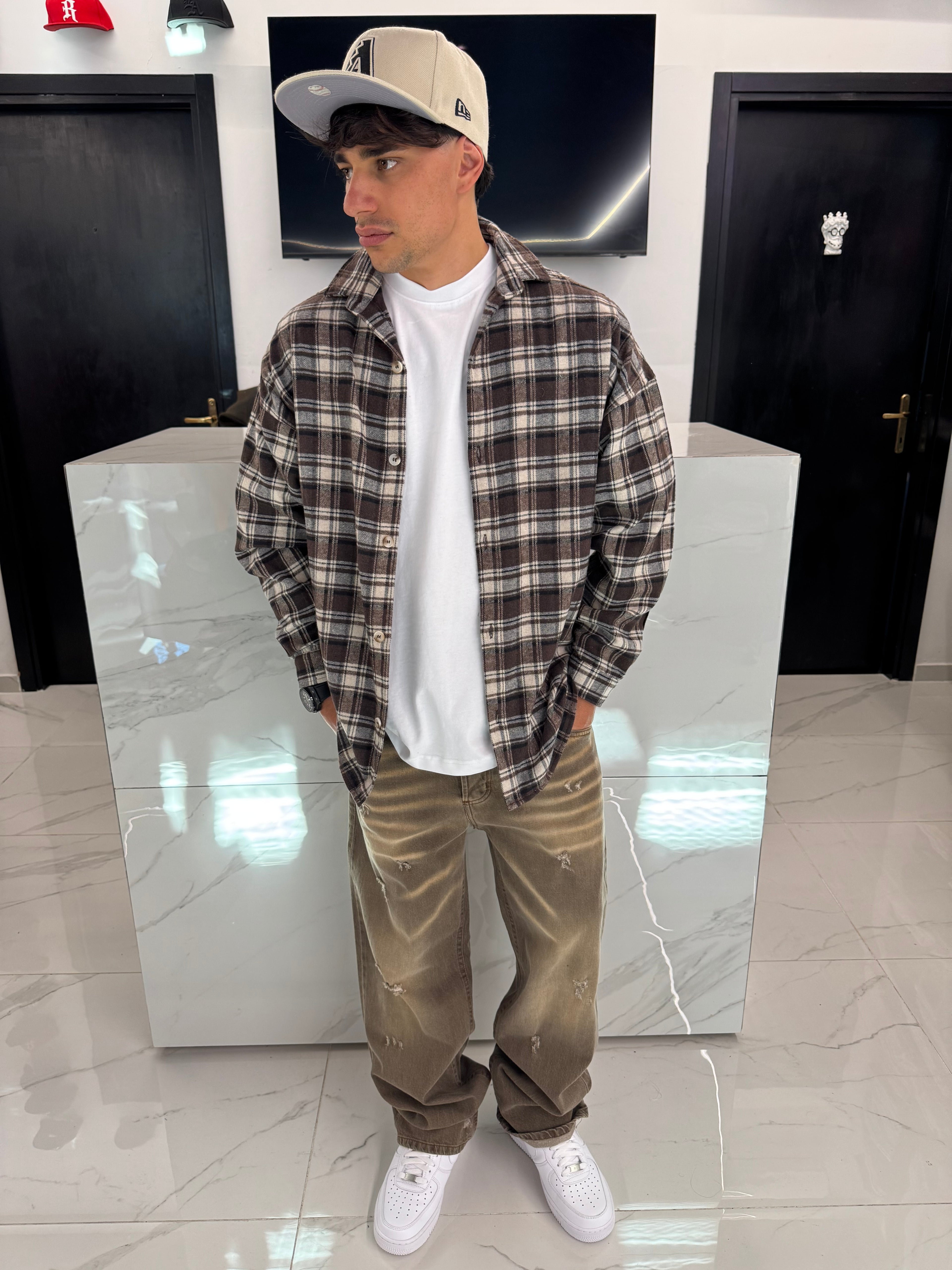 camicia a quadri da uomo e ragazzo abbigliamento duca homme