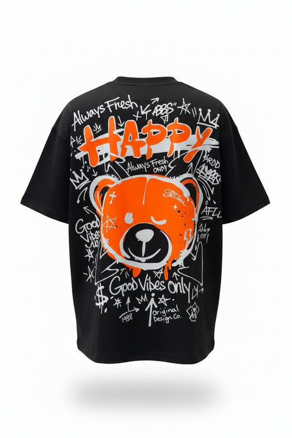 T-shirt Stampa Bambino | Duca Homme (nero)