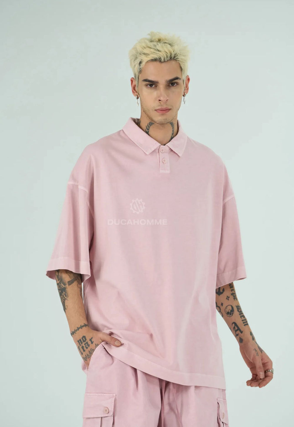 Polo Over Slavata | Duca Homme (rosa)