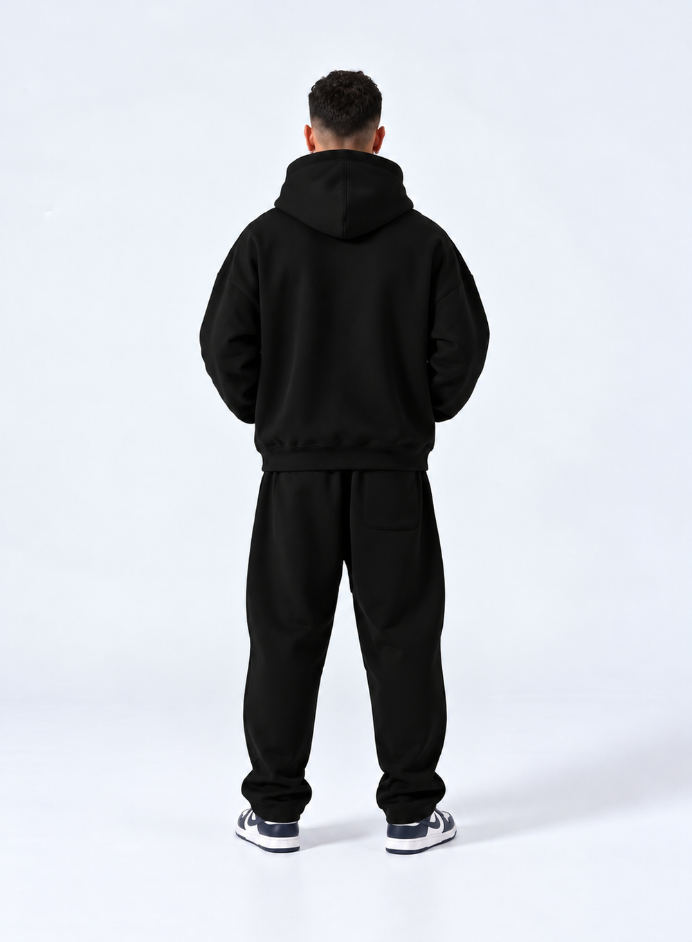 Completo Felpato Balloon Fit | Duca Homme (nero)