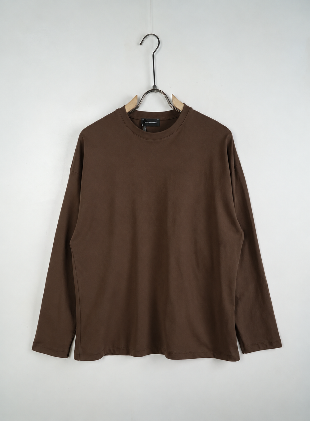 T-shirt Long Sleeve Regular Fit | Duca Homme (marrone)