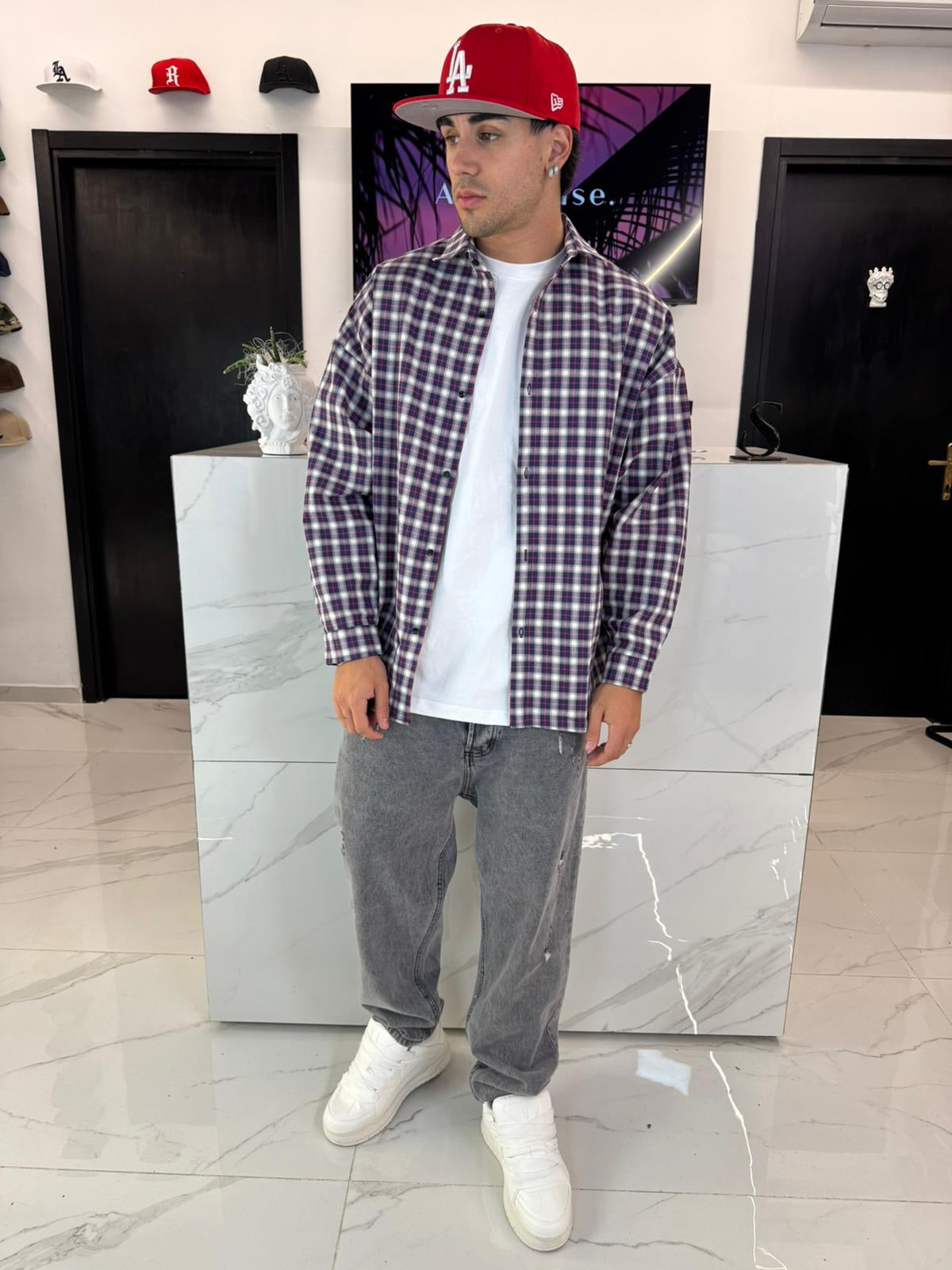 camicia over uomo abbigliamento duca homme negozio a roma