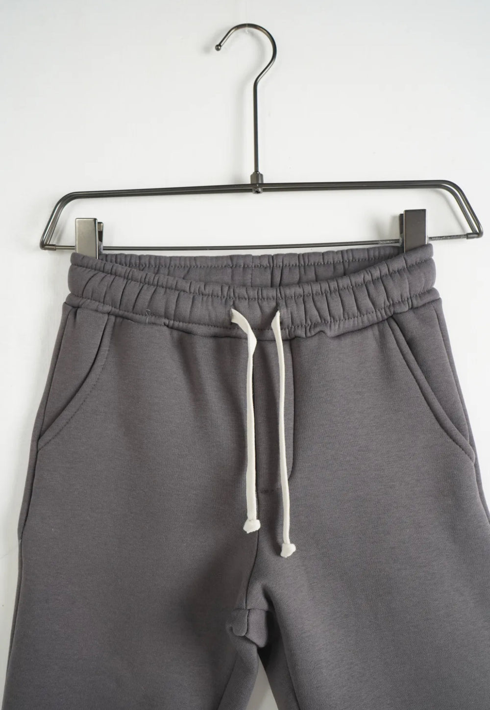 Pantaloni Tuta Bambino Grigio Piombo Felpati - Duca Homme Junior