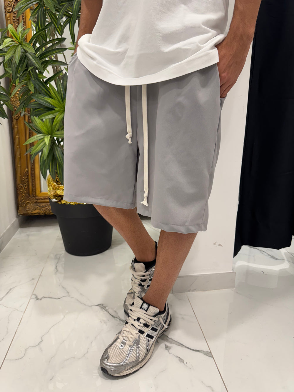 Pantalaccio corto | Duca Homme (grigio)
