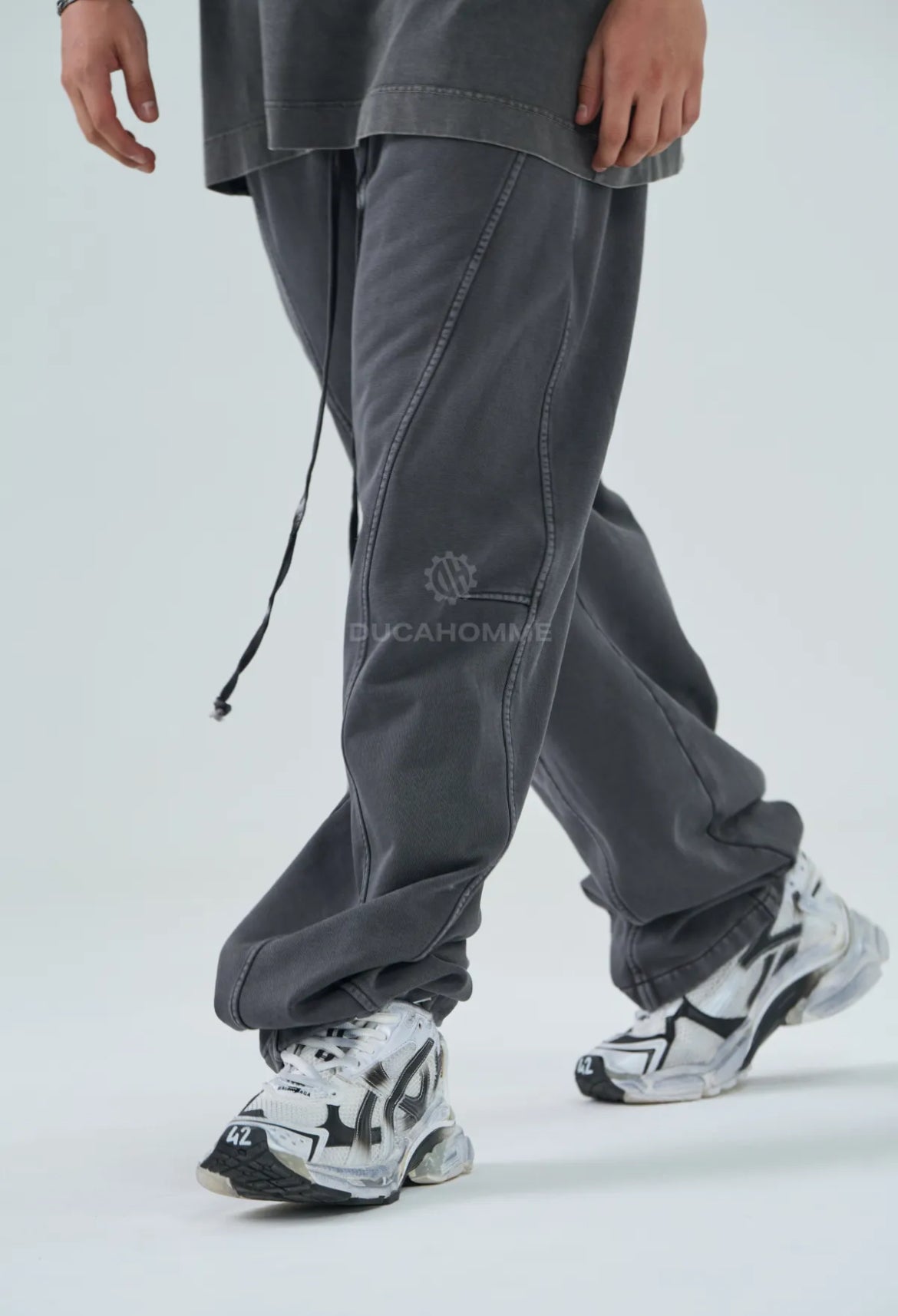 tuta completa da uomo duca homme vestibilità baggy fit