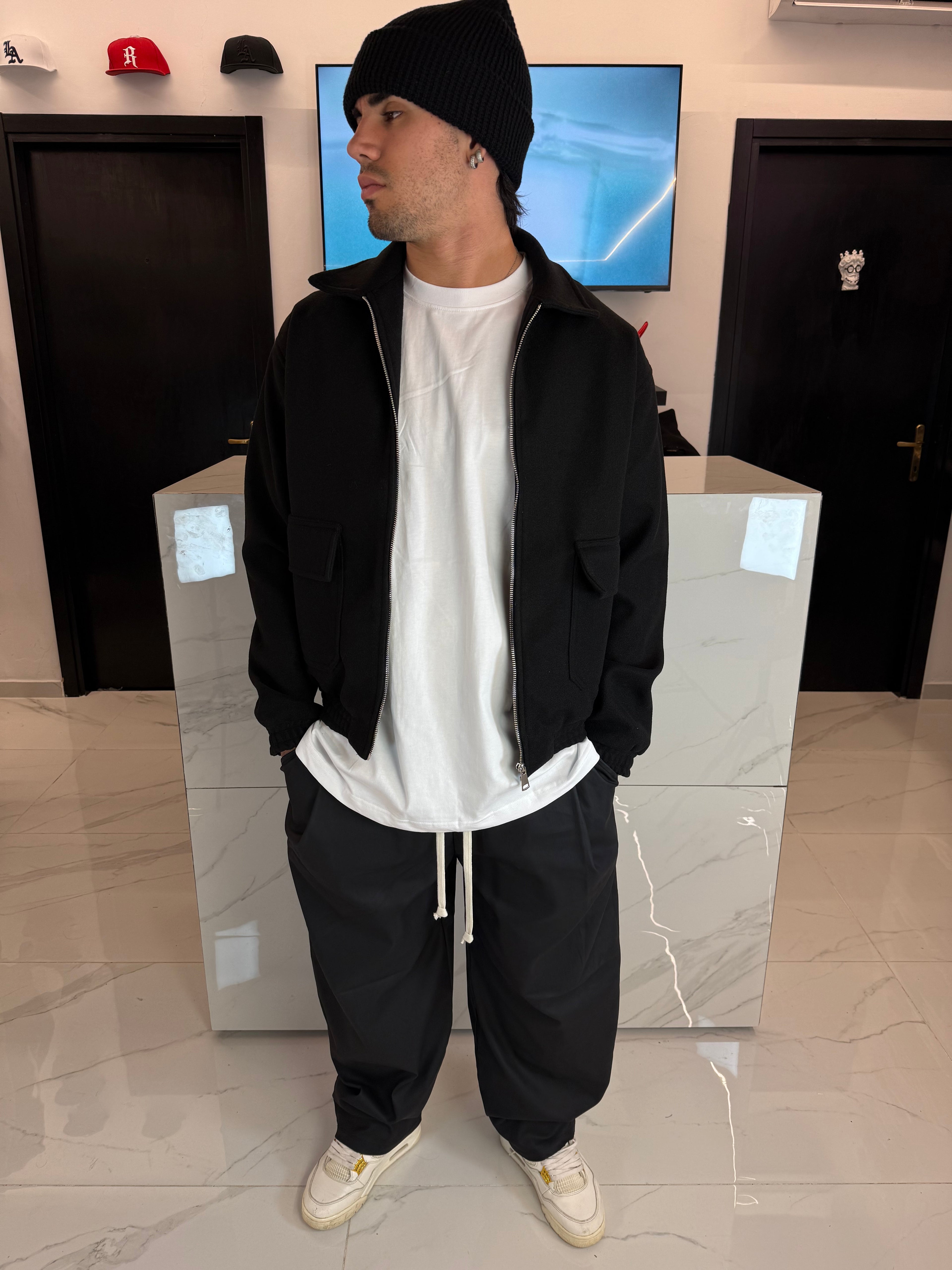 Giacchetto Sartoriale Nero - Duca Homme