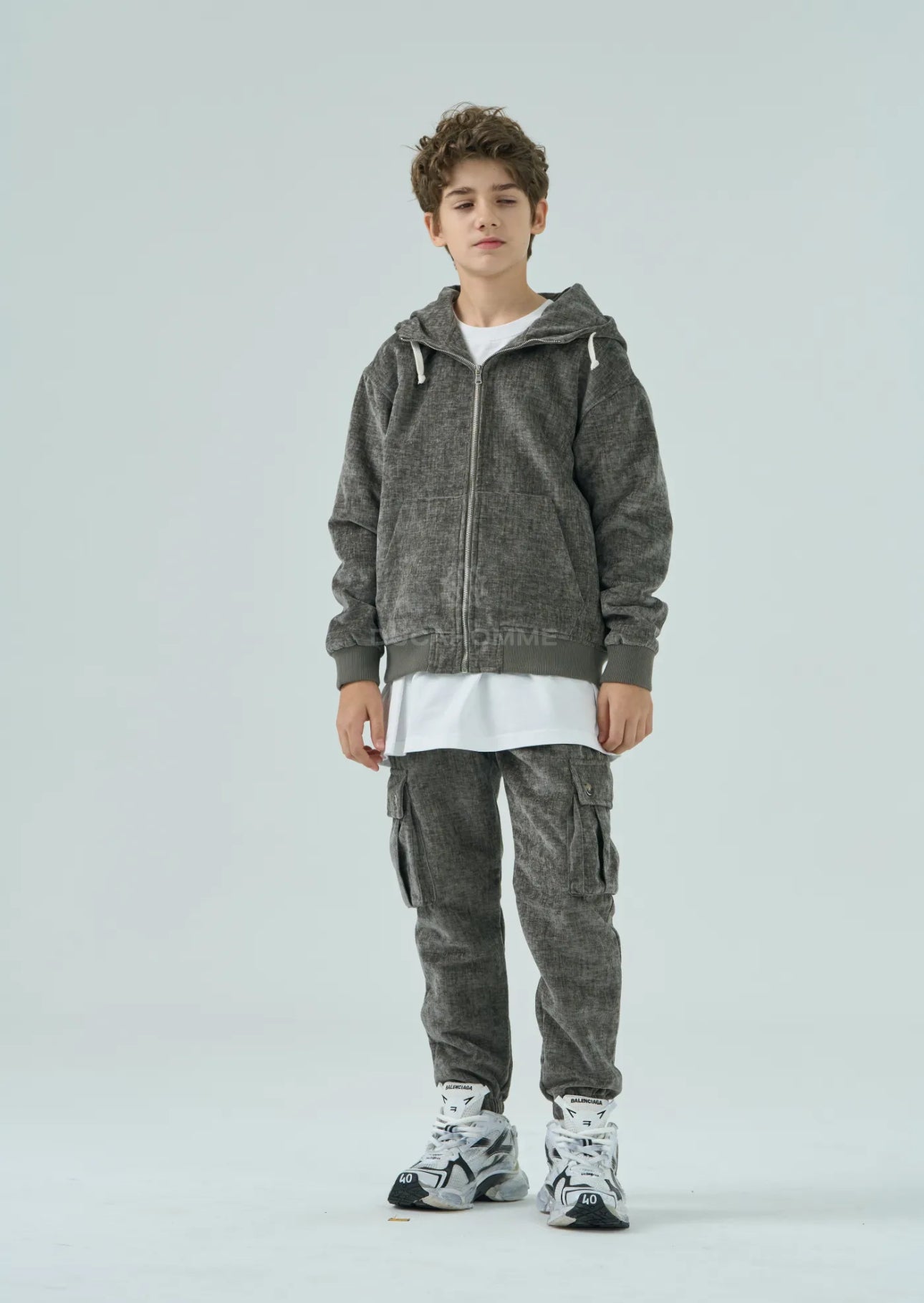 pantaloni cargo junior abbigliamento duca homme moda ragazzi e adulti effetto velluto