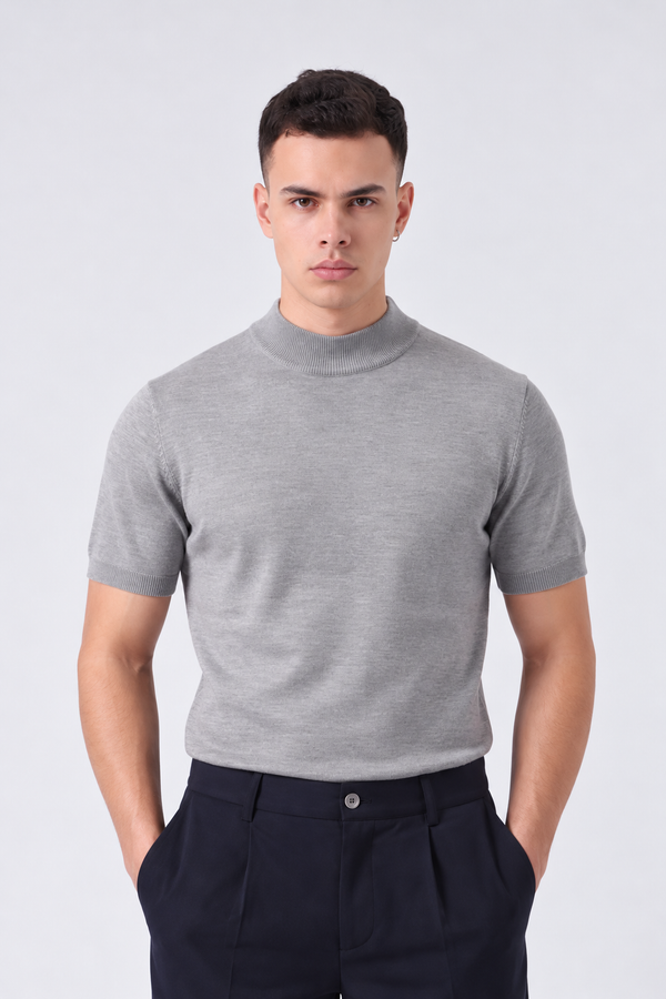 Maglia In Filo | Duca Homme (grigio)