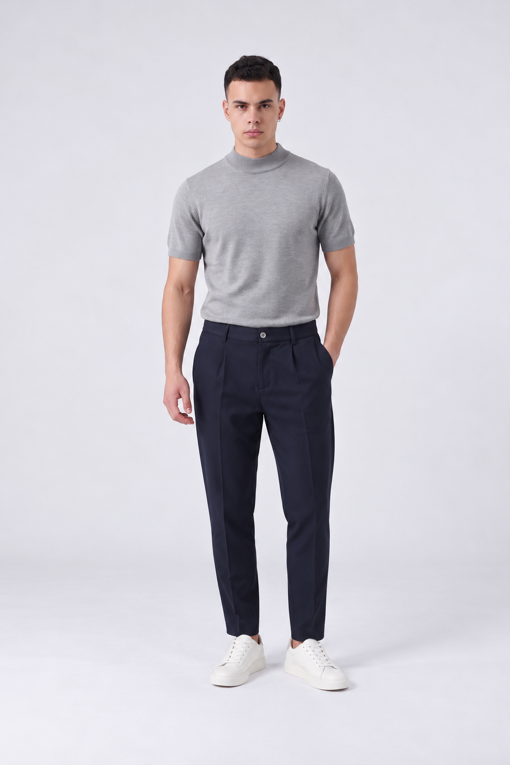 Maglia In Filo | Duca Homme (grigio)